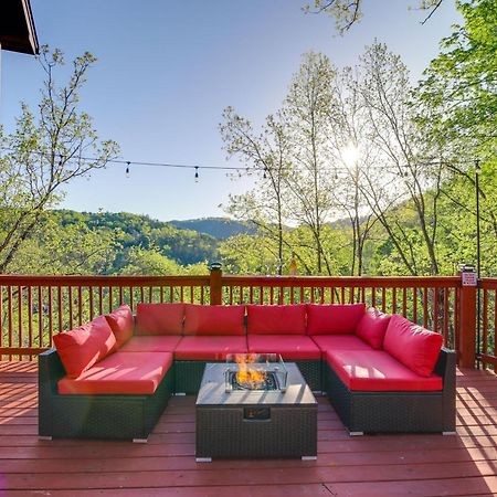 Pigeon Forge Cabin Sauna, Saltwater Pool And Views! Sevierville Dış mekan fotoğraf