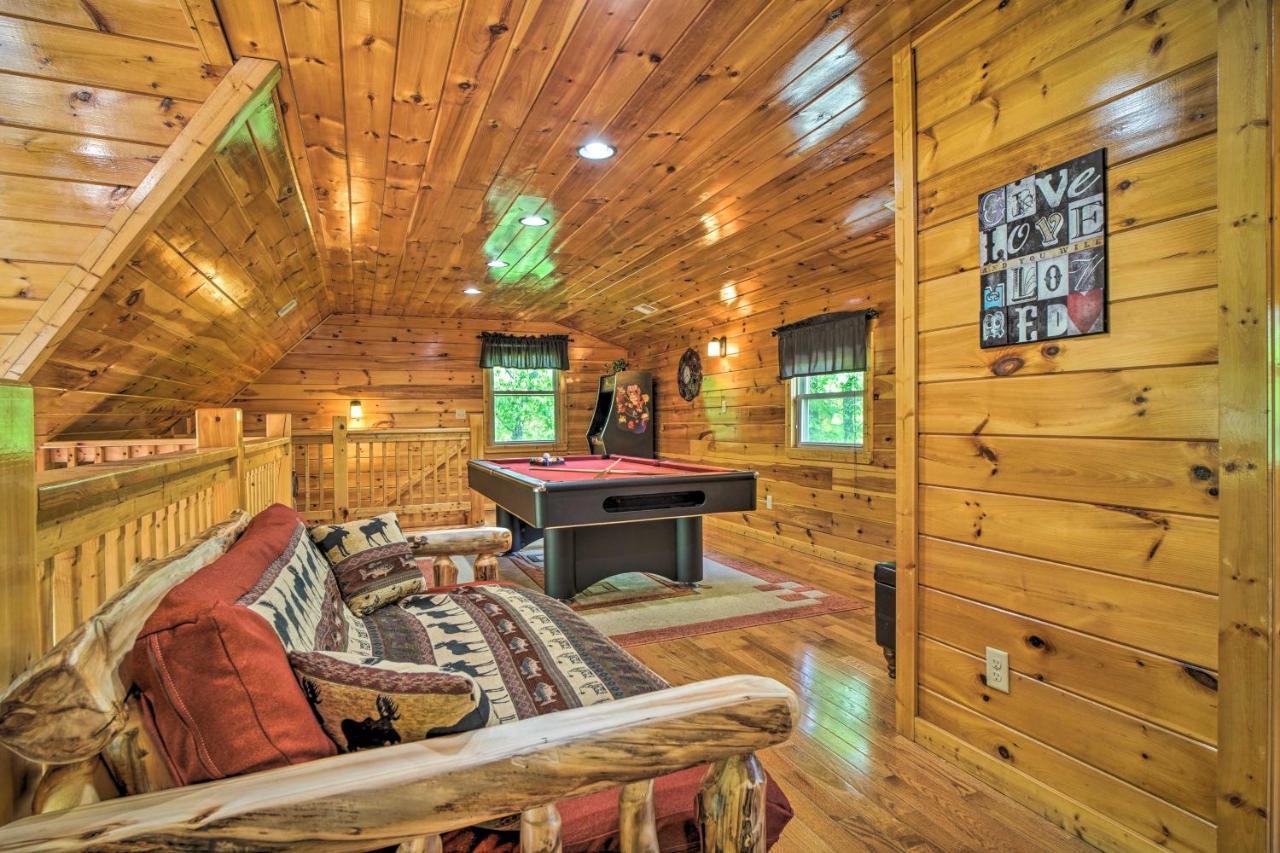 Pigeon Forge Cabin Sauna, Saltwater Pool And Views! Sevierville Dış mekan fotoğraf